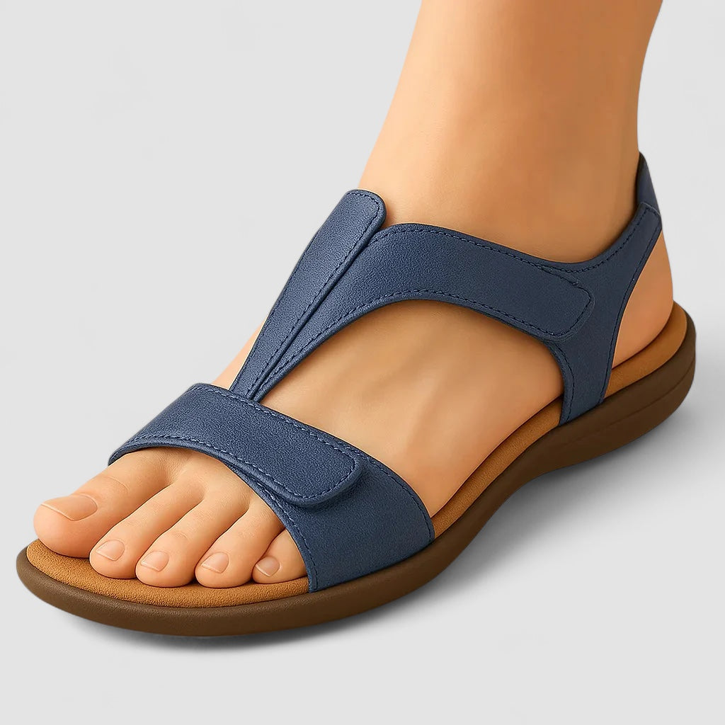 Birgitta | Richmond sandal med komfortabel kilehæl