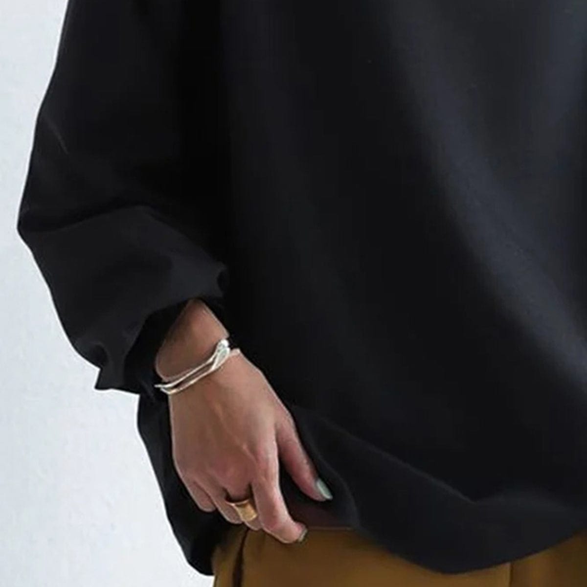 Birgitta | Højhalset Casual Top