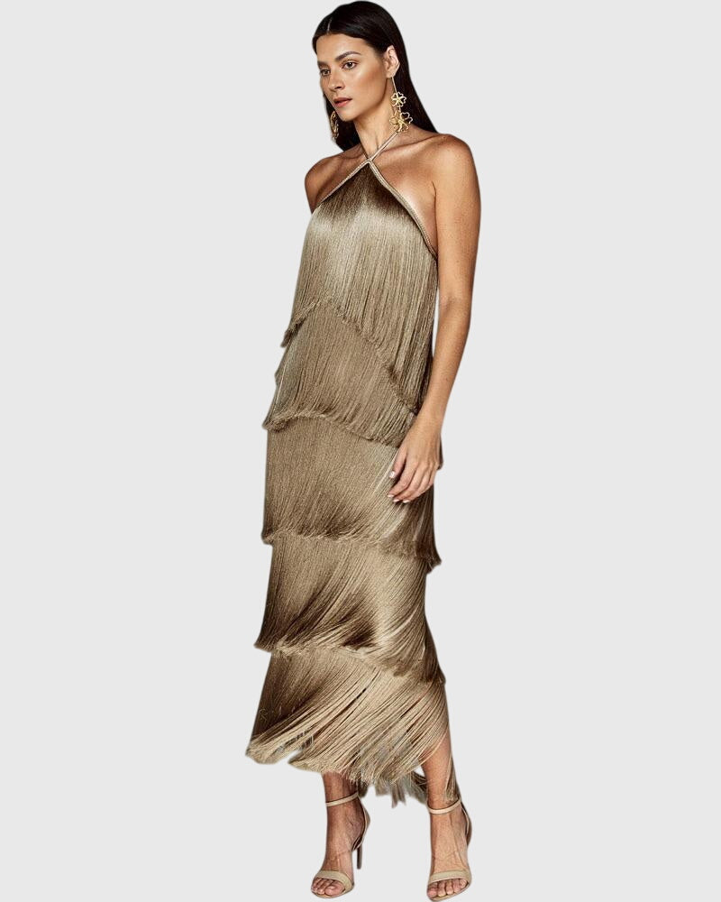 Birgitta | Fringed Dress