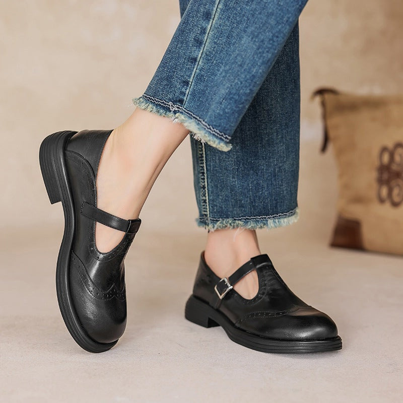 Birgitta | ELEGANTE MARY JANES I LÆDER