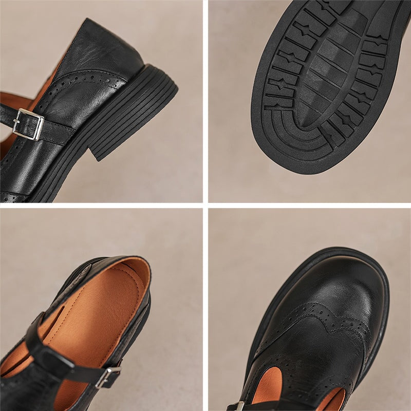 Birgitta | ELEGANTE MARY JANES I LÆDER