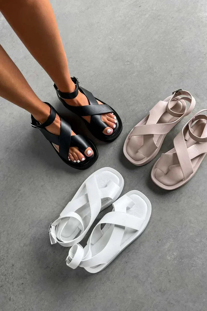 Birgitta | Elegante & Afslappede Sandaler