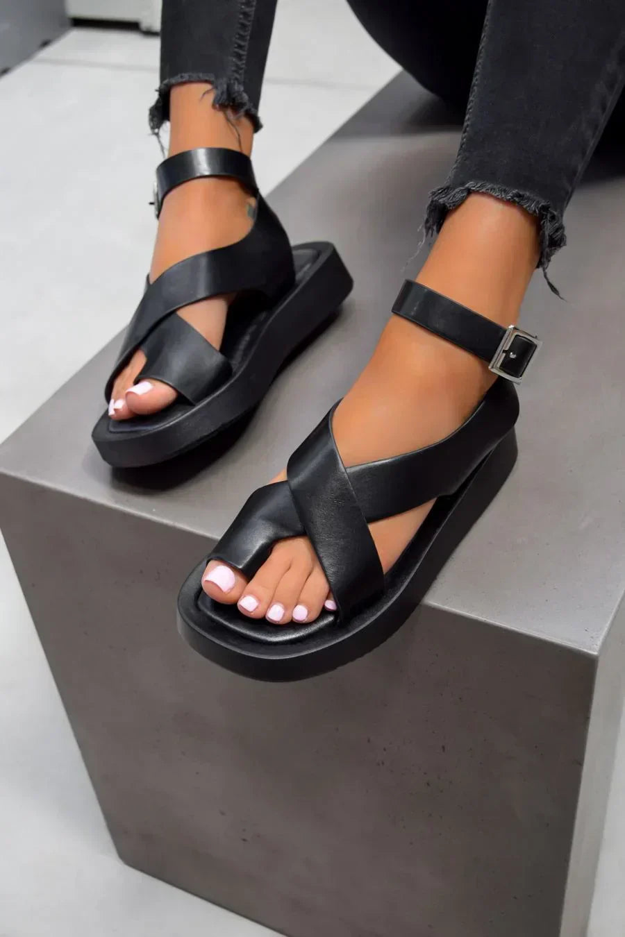 Birgitta | Elegante & Afslappede Sandaler