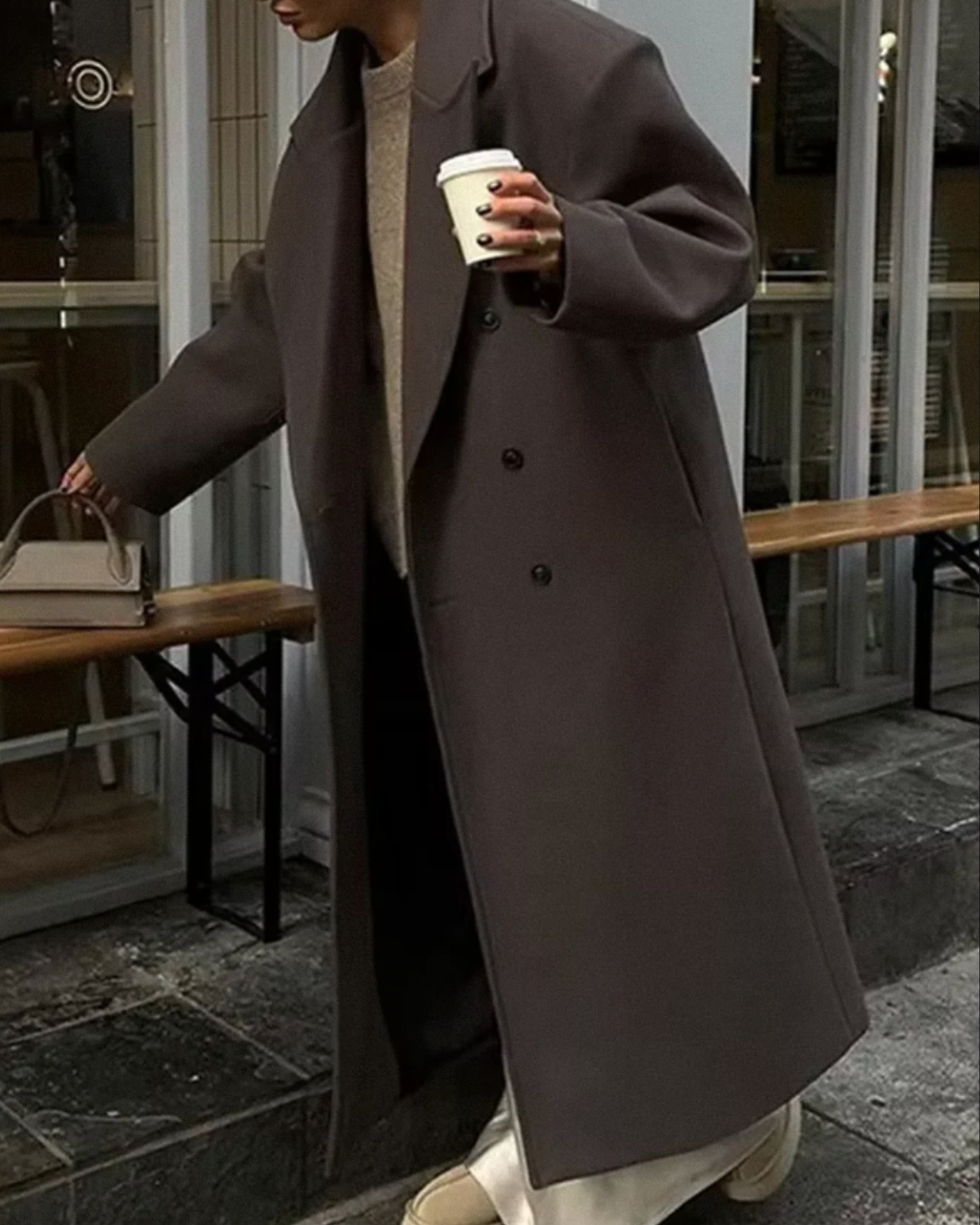 Birgitta | Oversized frakke
