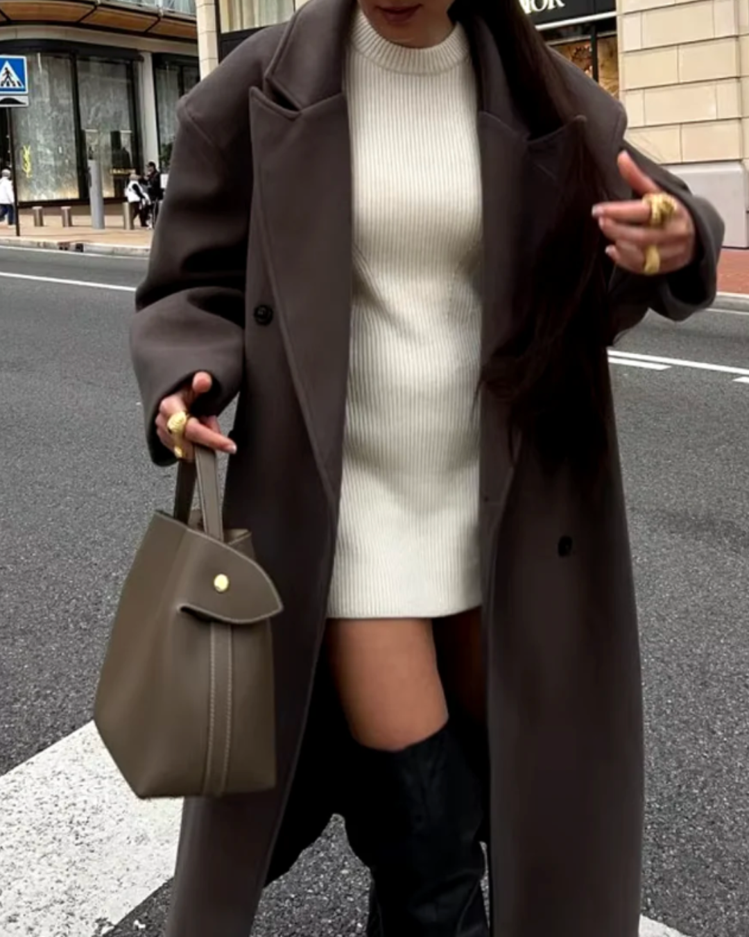 Birgitta | Oversized frakke