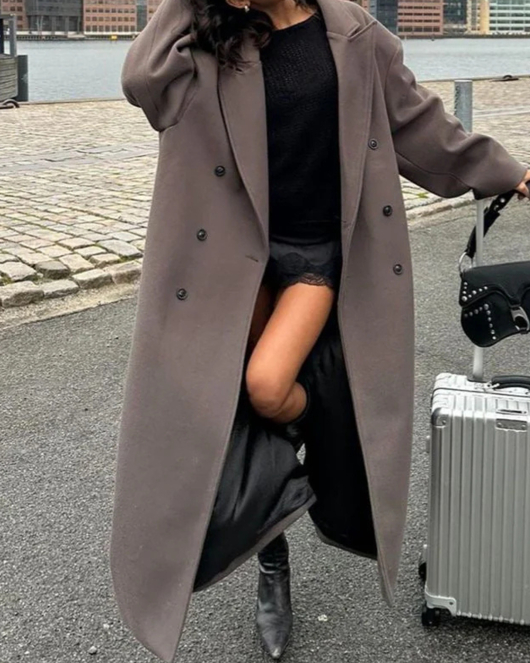 Birgitta | Oversized frakke