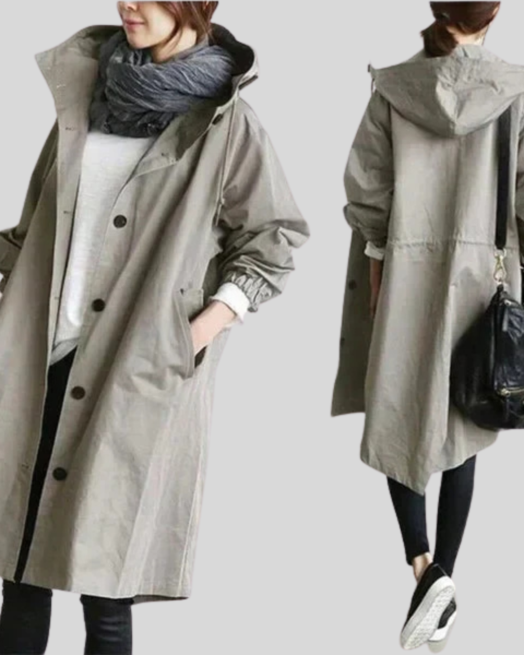 Birgitta | Stilig trenchcoat