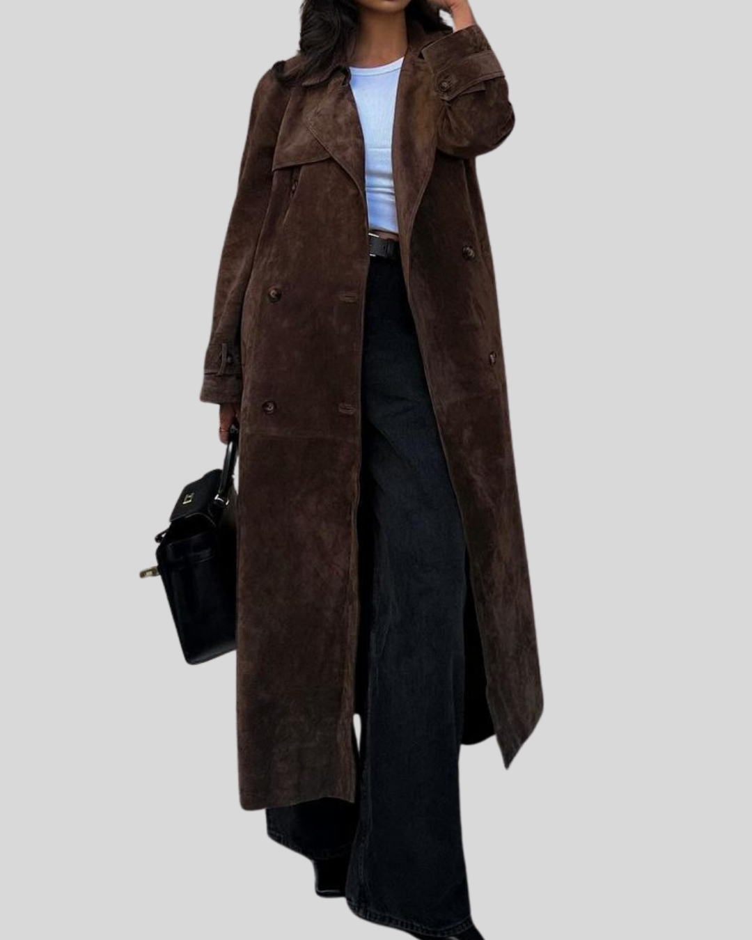 Birgitta | Stilren Trenchcoat med Moderne Design