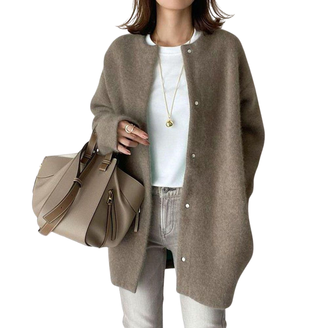 Birgitta | Tidløs Afslappet Cardigan