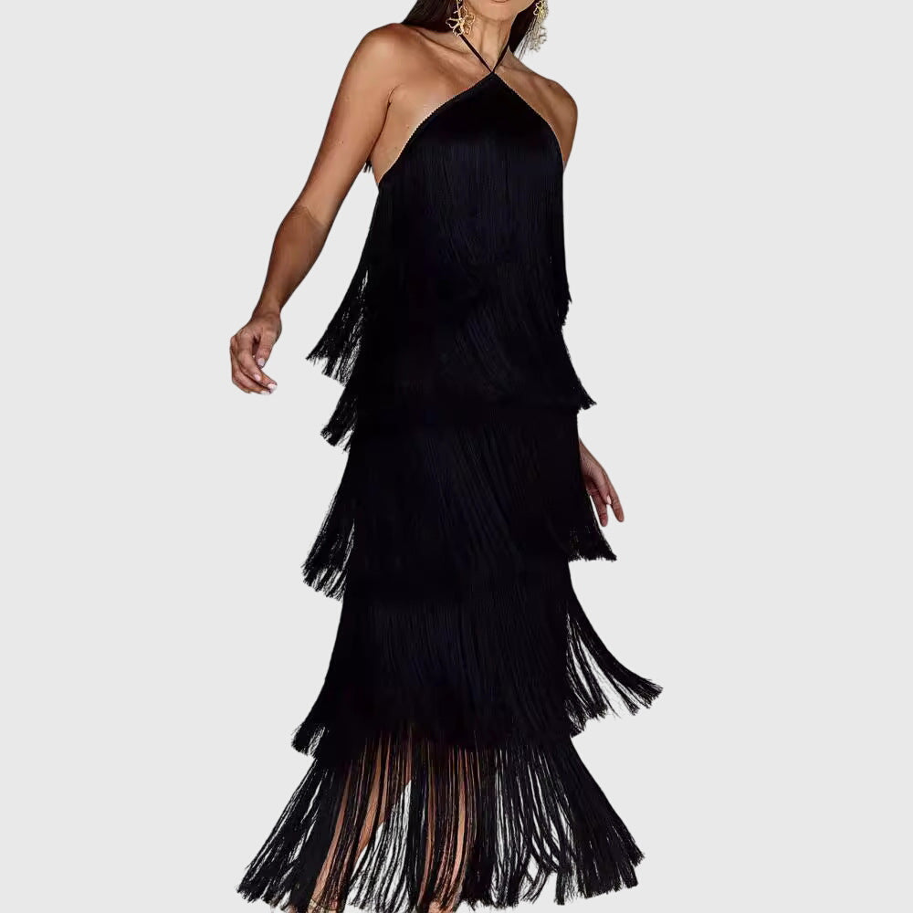 Birgitta | Fringed Dress
