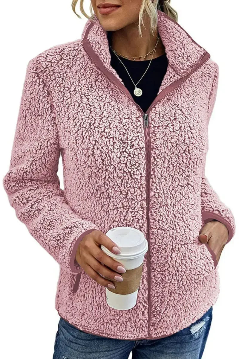 Birgitta | Elegant Casual Fleece Jacket