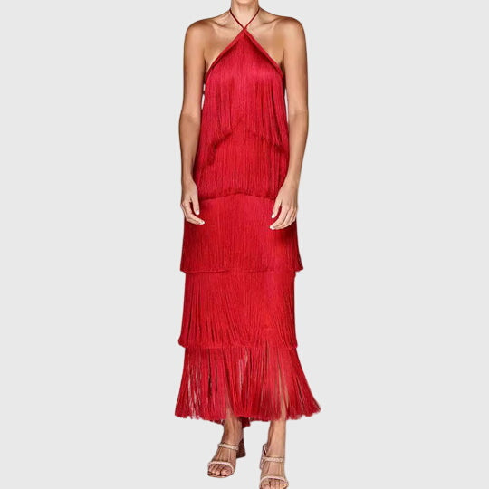 Birgitta | Fringed Dress