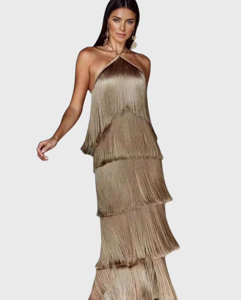 Birgitta | Fringed Dress