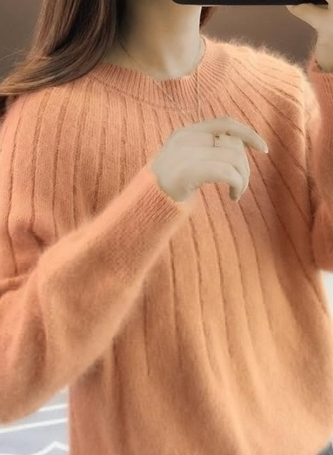 Birgitta | Fluffy striktrøje