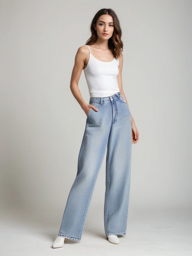 Birgitta | Jean Patchwork Ødelagt