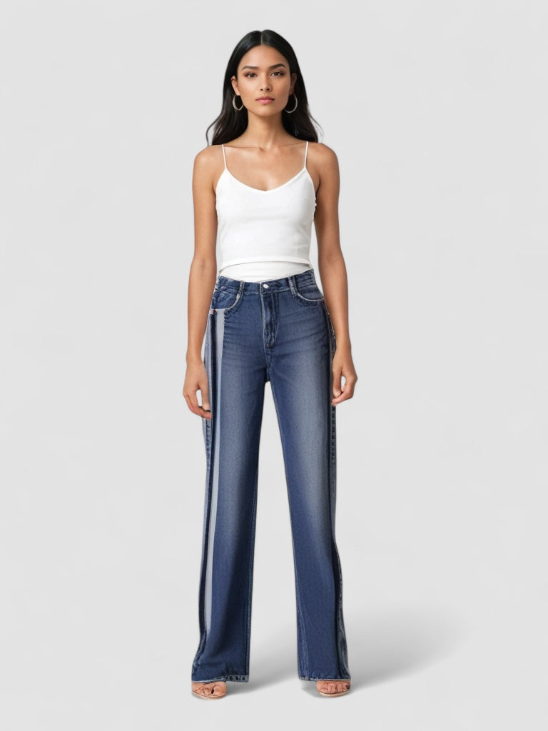 Birgitta | Jeans med Udvidede Sider