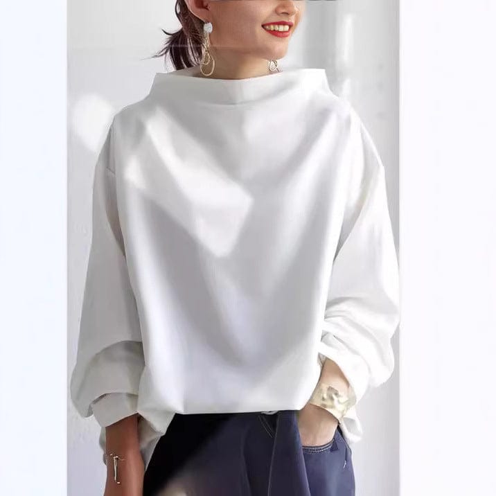 Birgitta | Højhalset Casual Top