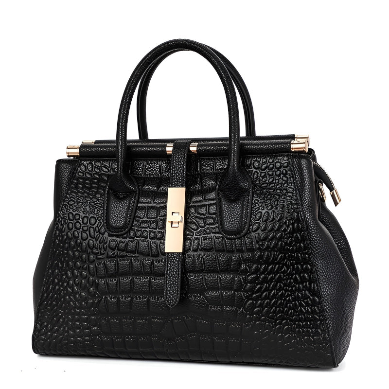 Birgitta | Elysian Croc Handbag