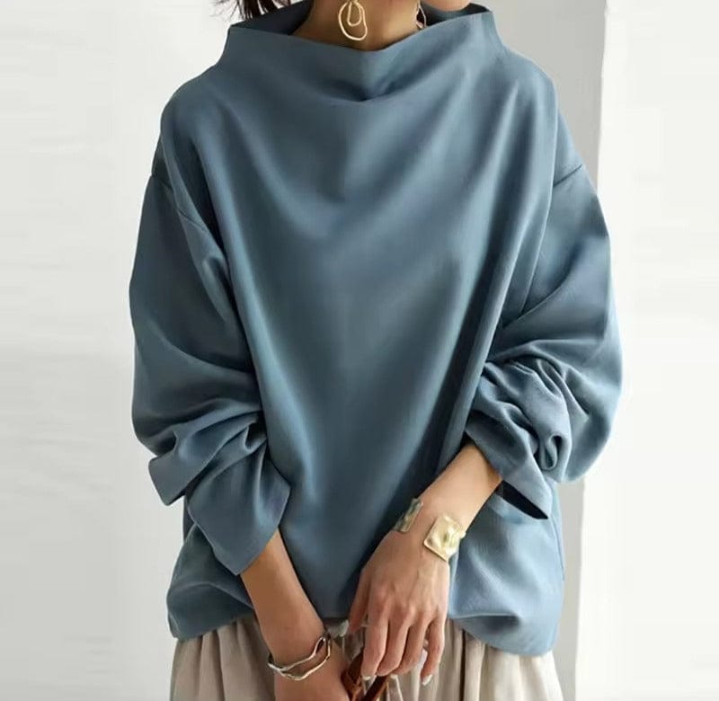 Birgitta | Højhalset Casual Top