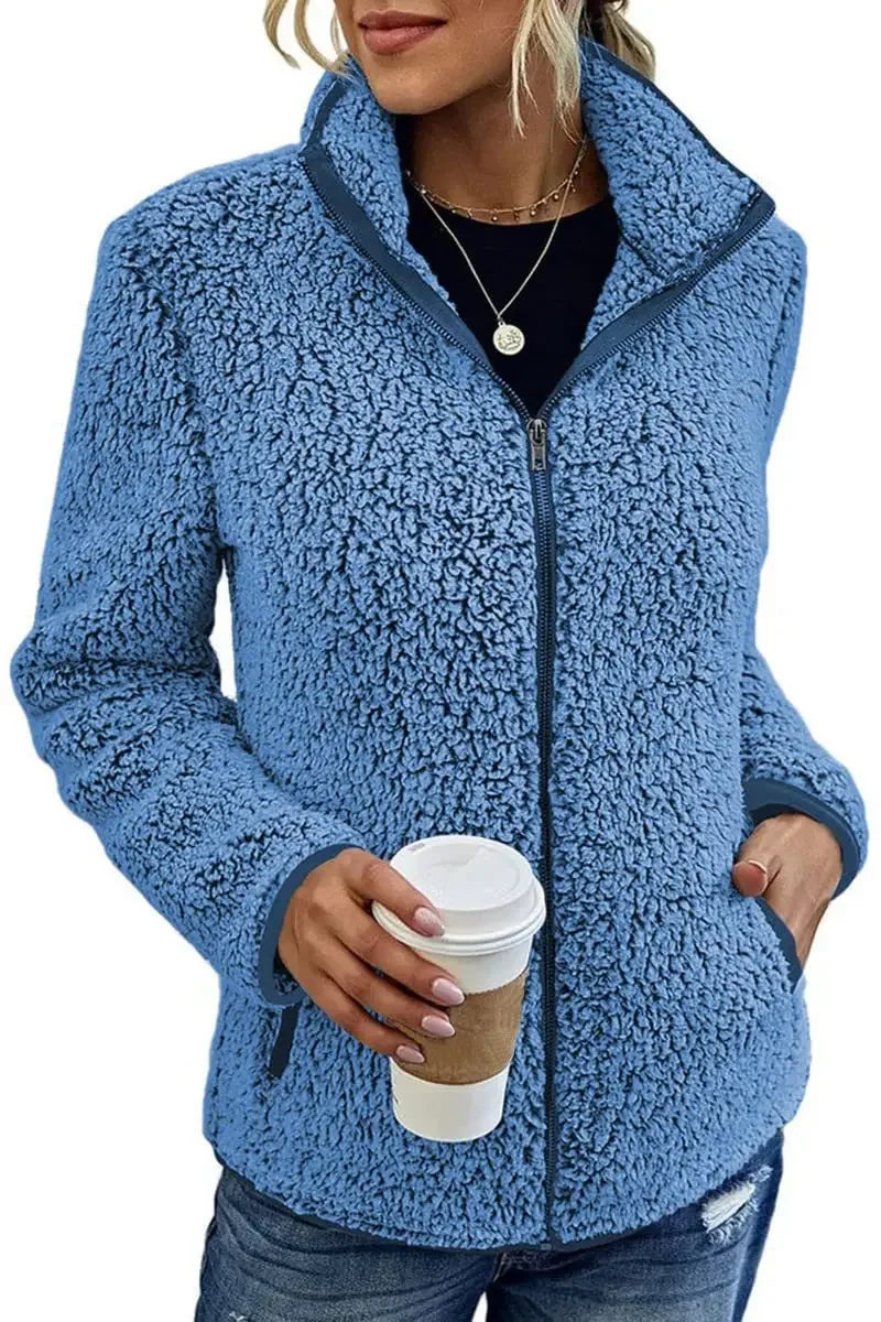 Birgitta | Elegant Casual Fleece Jacket