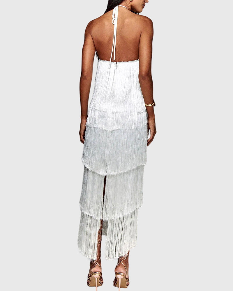 Birgitta | Fringed Dress
