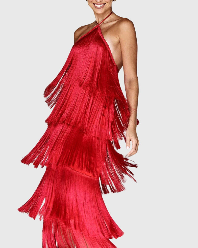 Birgitta | Fringed Dress