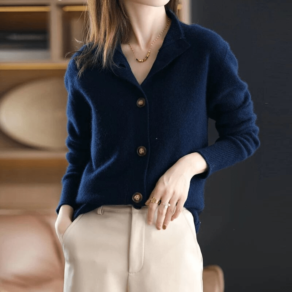 Birgitta | Cashmere Strik Gilet