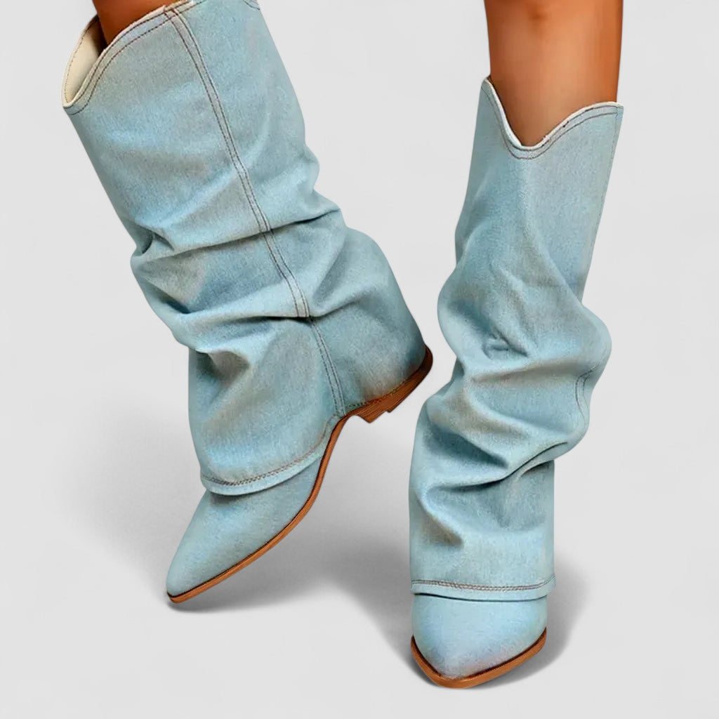 Birgitta | Denimstøvler