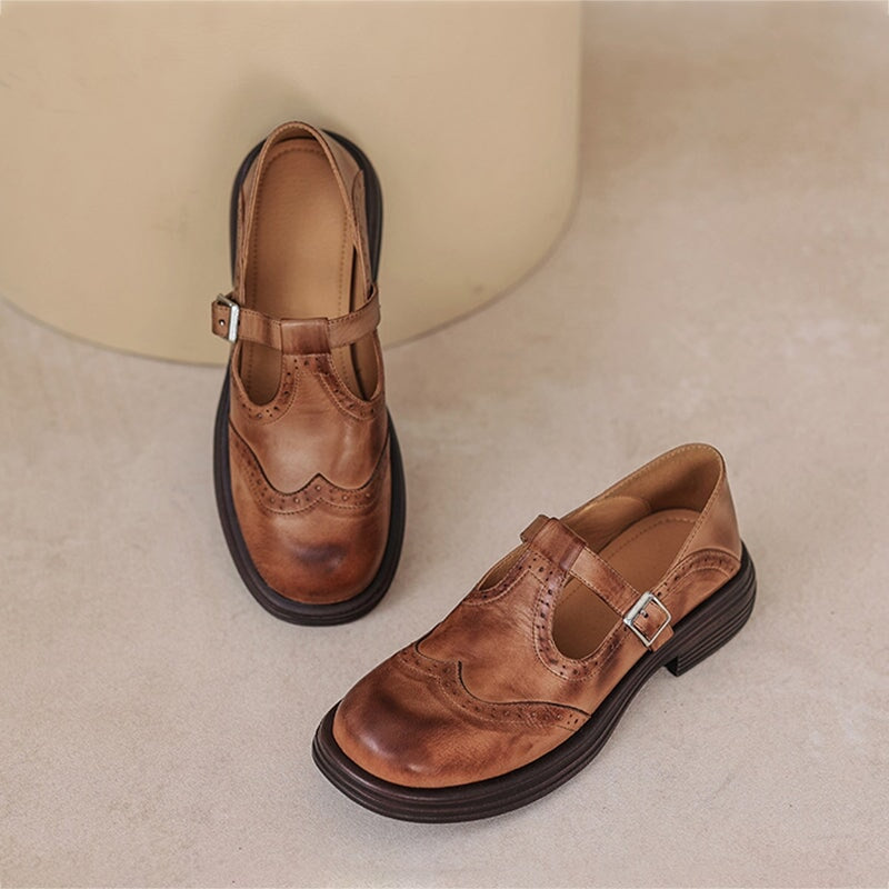 Birgitta | ELEGANTE MARY JANES I LÆDER