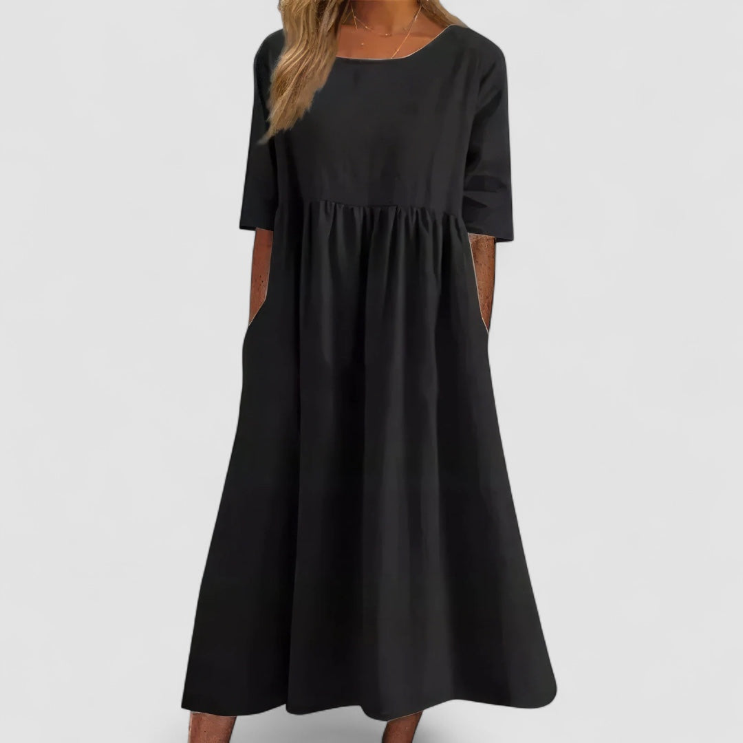Birgitta | Pocketkjole i bomuld